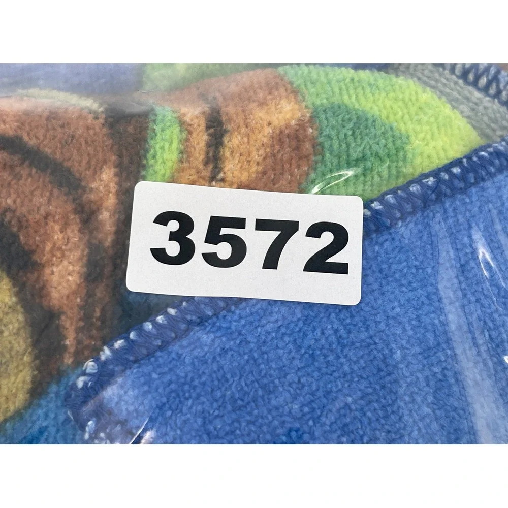 Nickelodeon TMNT Hooded Towel Wrap Team Turtles Boys Blue Green Beach Bath 2015